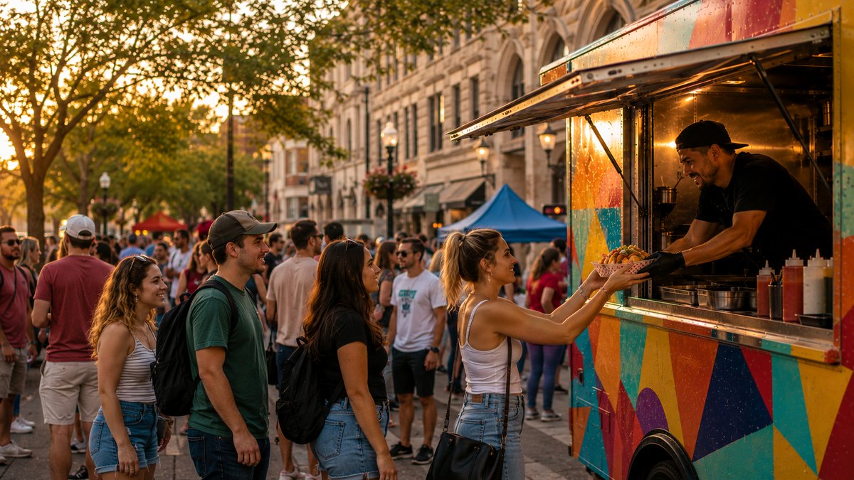 Food truck permit planning in Bloomington