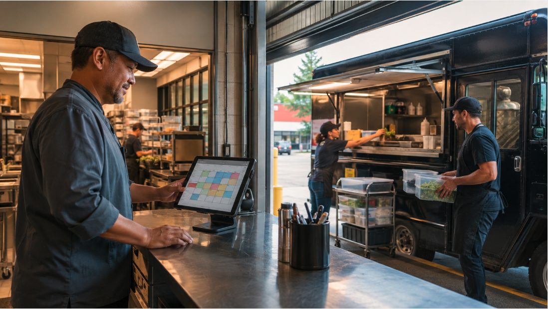 Commissary Kitchen Booking Widgets 2026 | StreetLegal