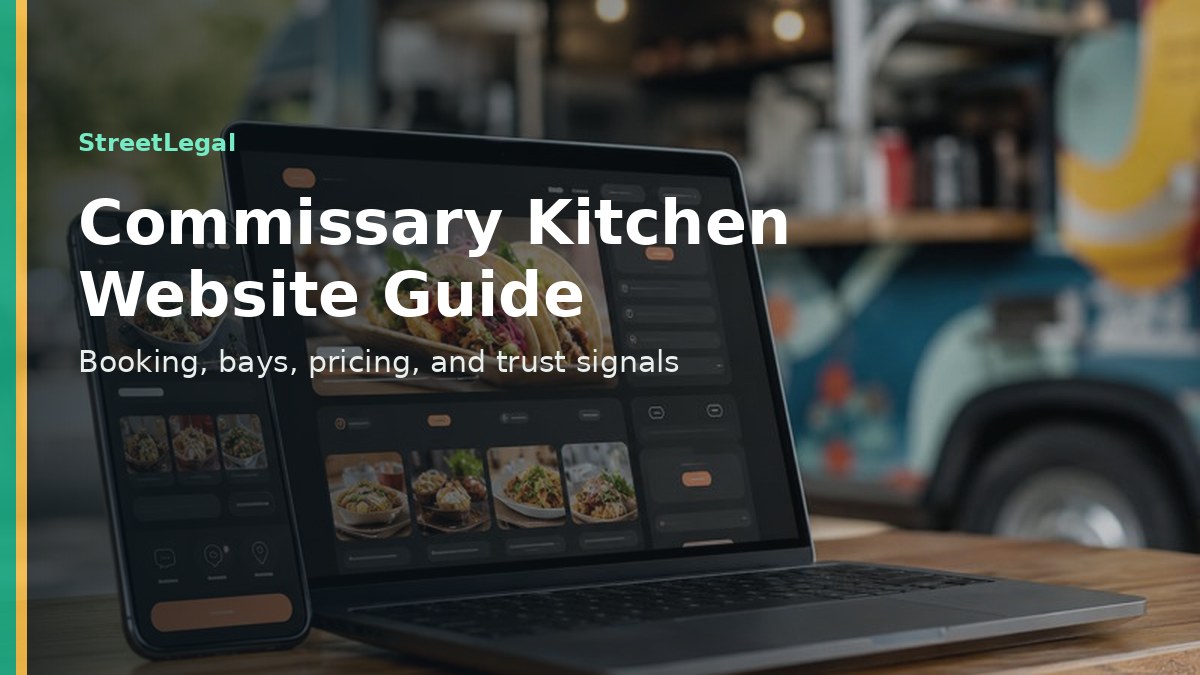 Commissary Kitchen Website Guide | StreetLegal