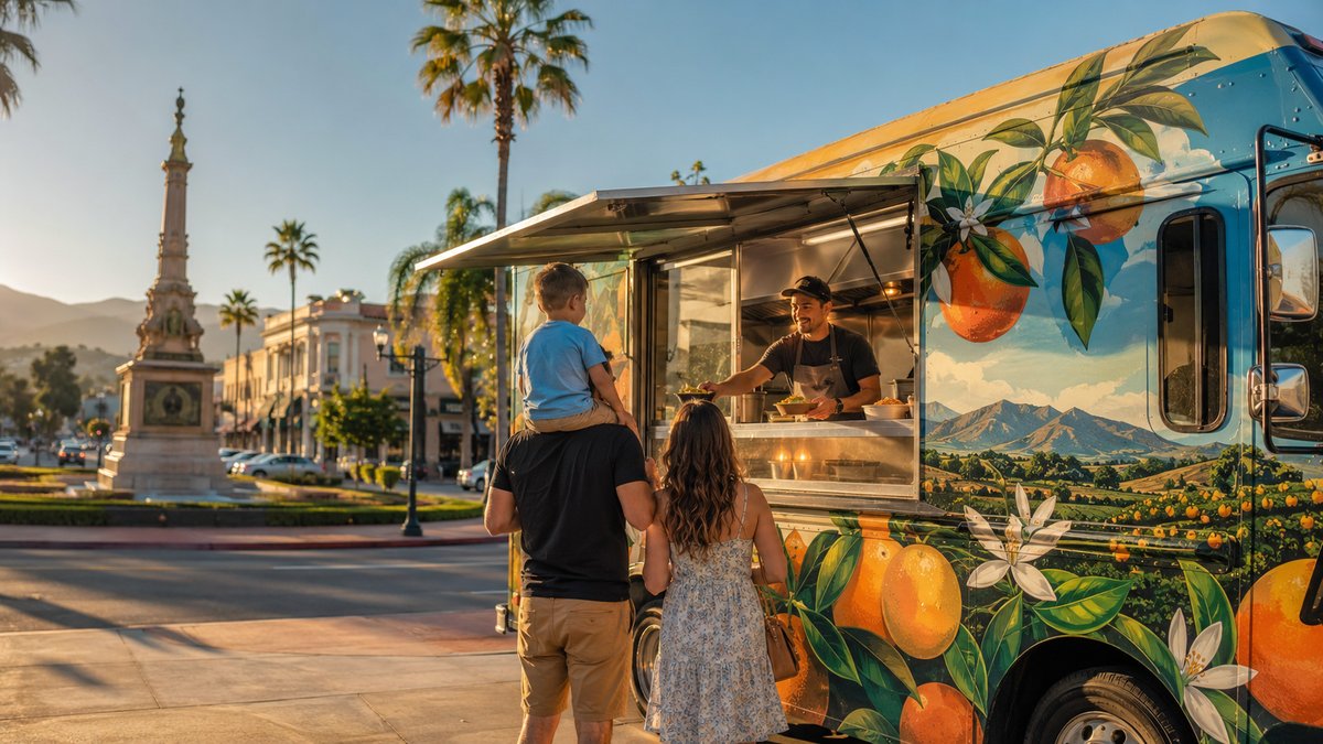 Corona, CA food truck permit guide