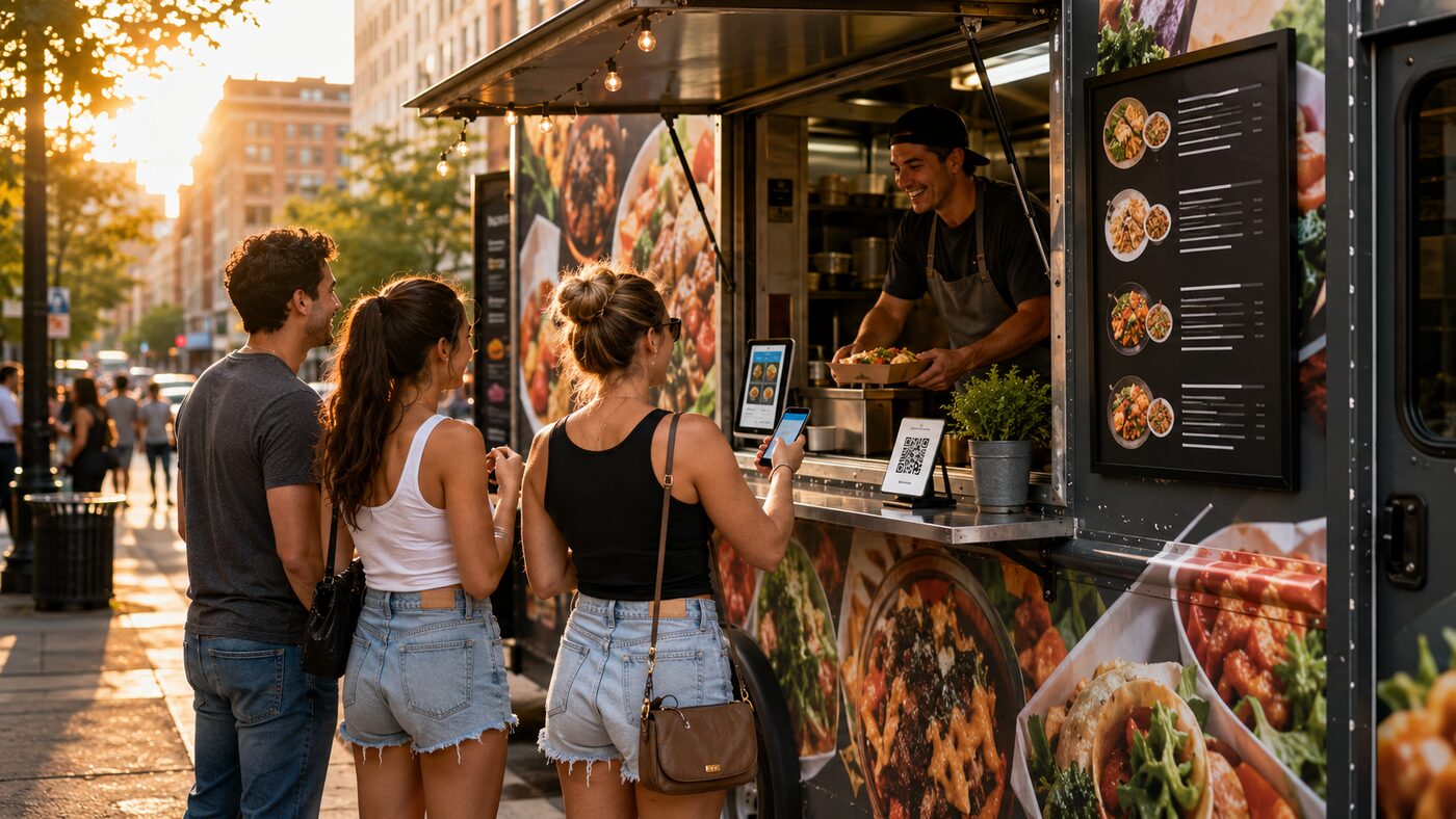 Food Truck Menu Page Design | StreetLegal