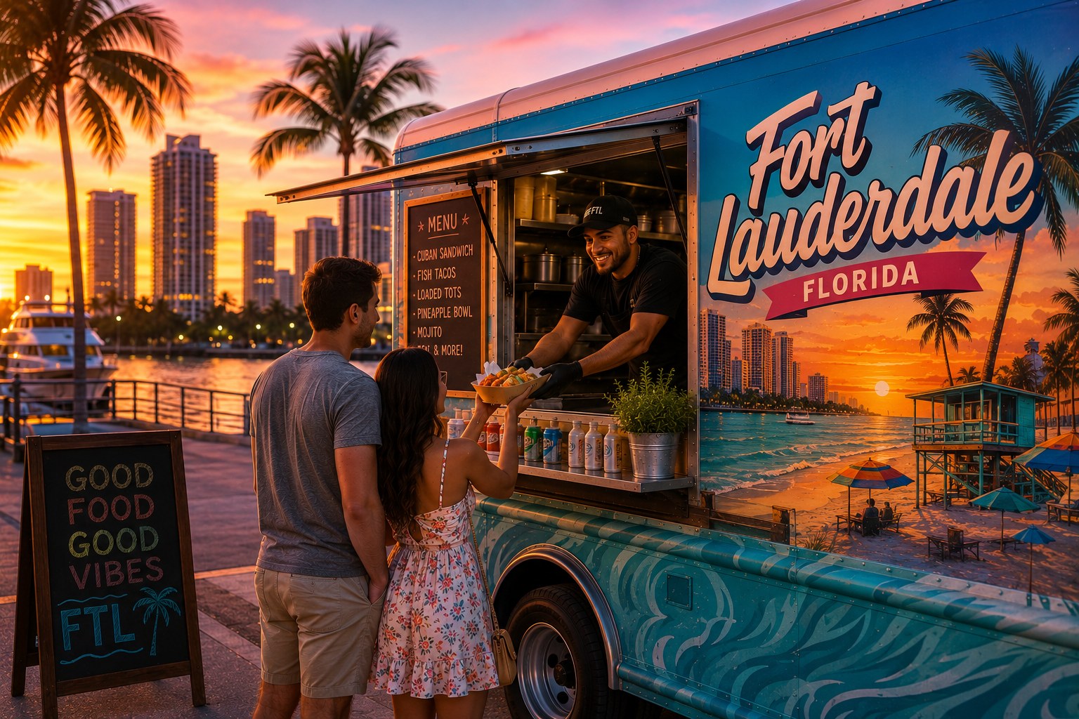 Fort Lauderdale, FL food truck permit guide