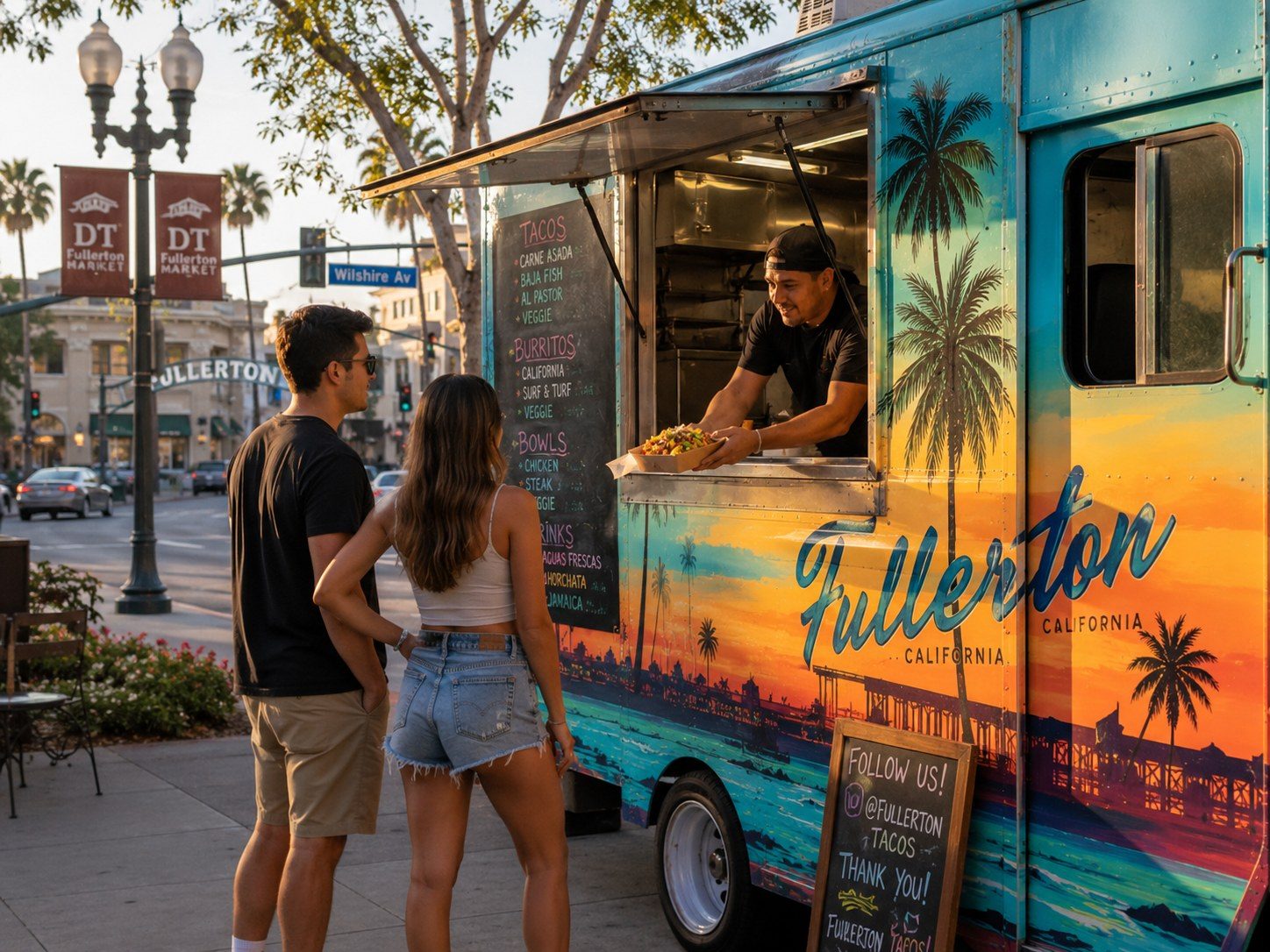 Fullerton, CA food truck permit guide