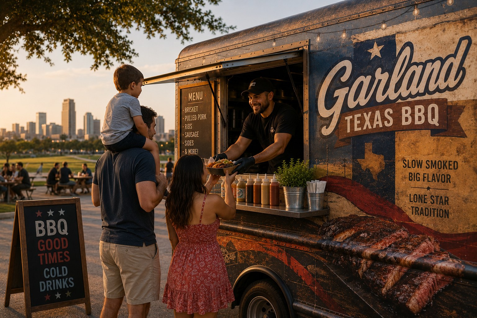 Garland, TX food truck permit guide
