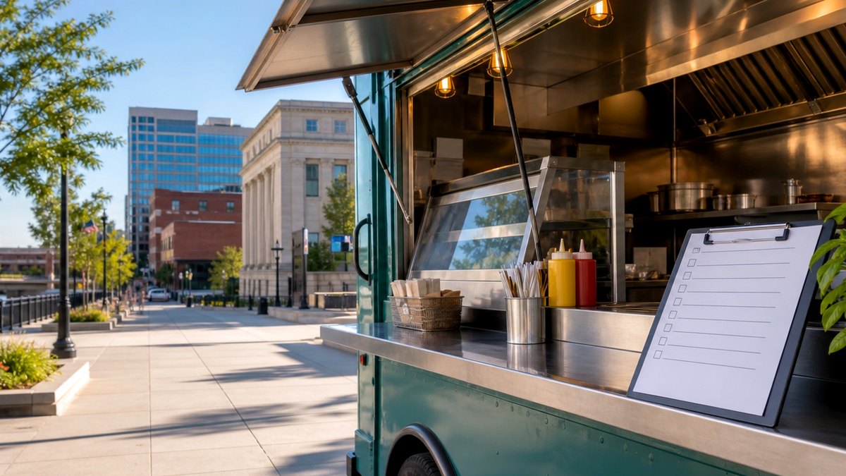 Food truck permit planning in Green Bay