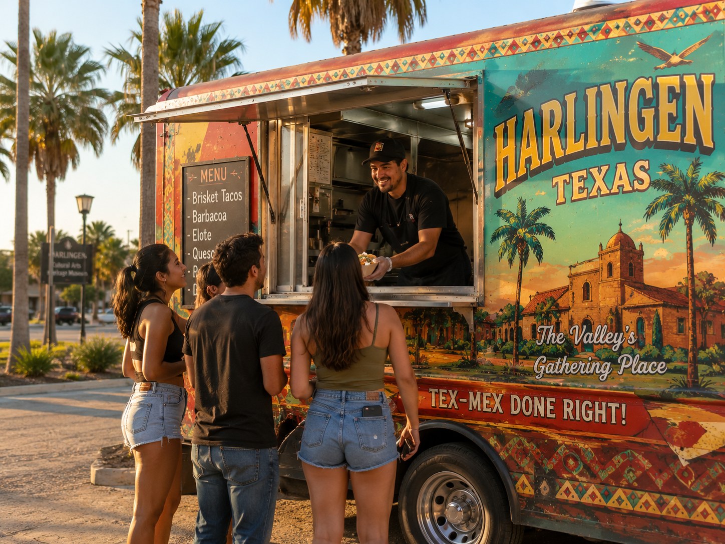 Harlingen, TX food truck permit guide