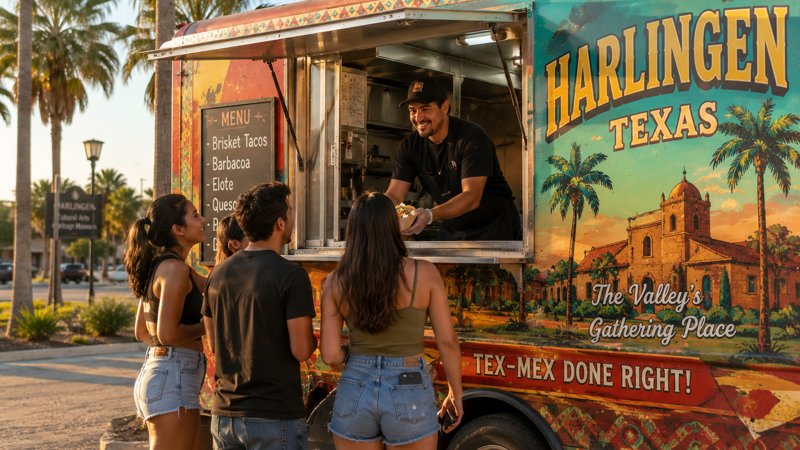 Harlingen food truck permit planning visual