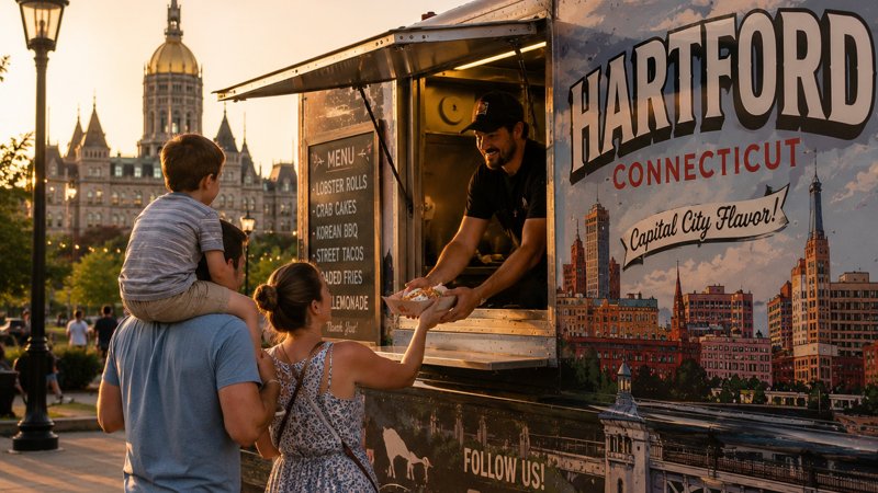 Hartford food truck permit planning visual