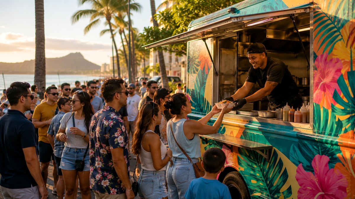 Honolulu food truck permit planning visual