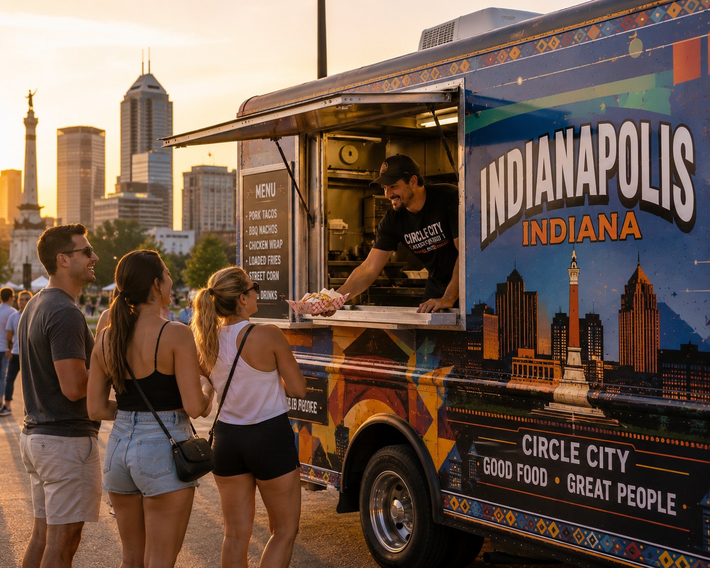 Indianapolis, IN food truck permit guide