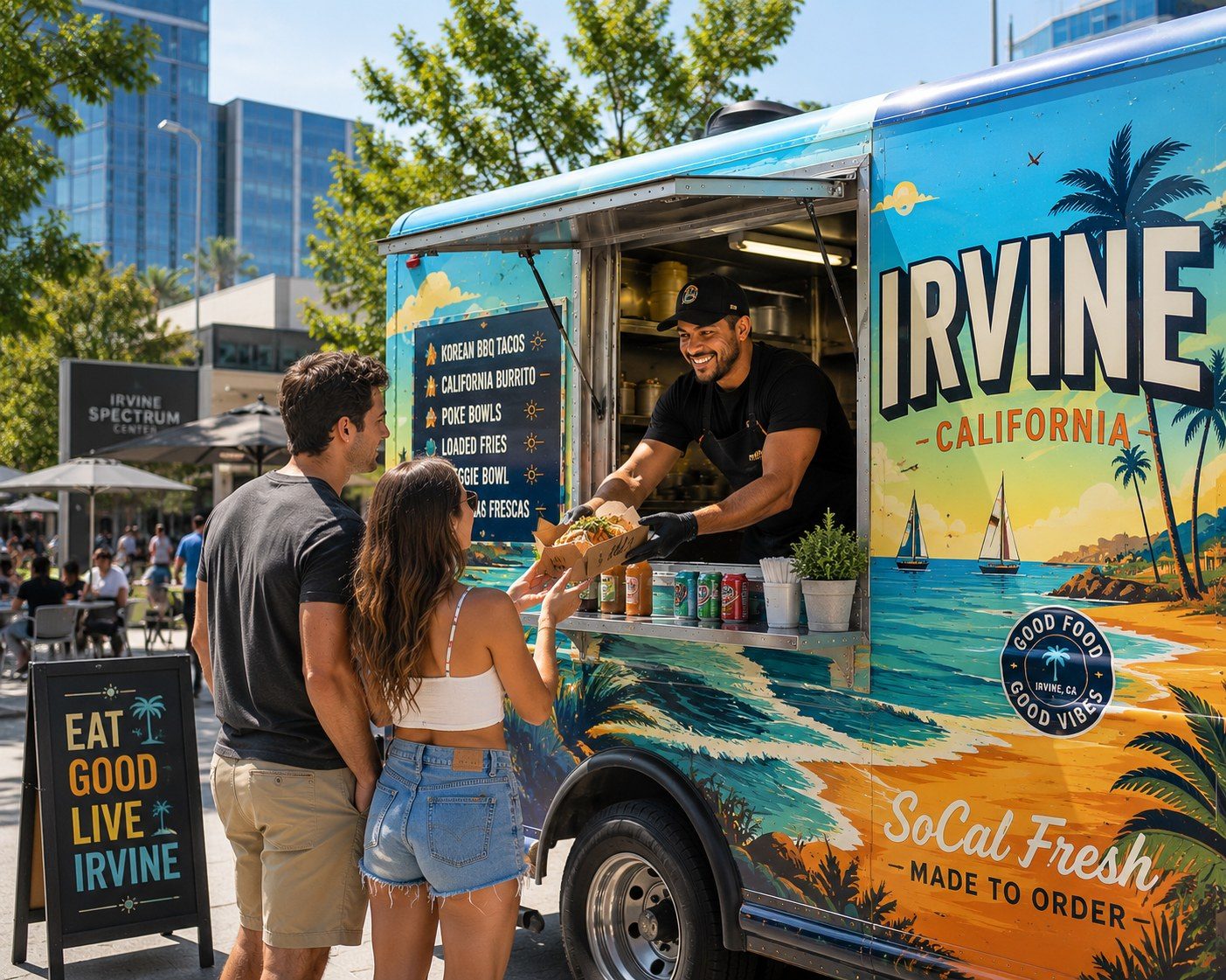 Irvine, CA food truck permit guide