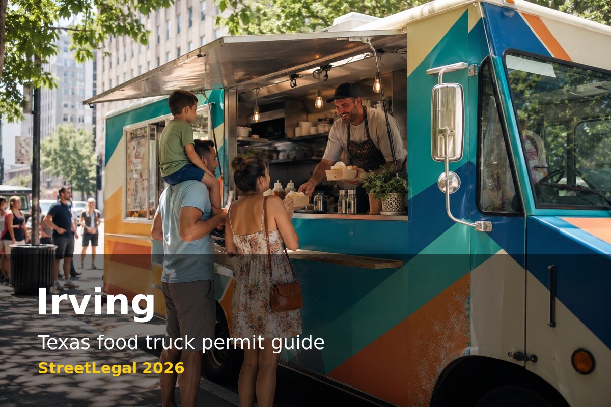 Irving, TX food truck permit guide
