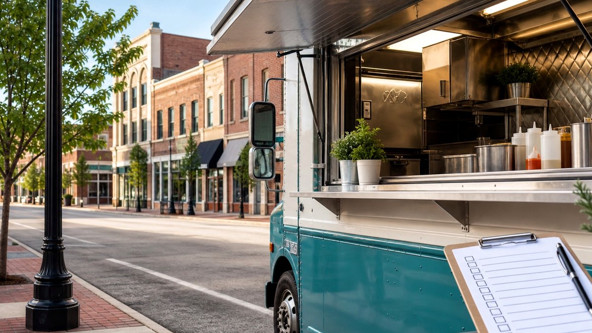 Food truck permit planning in Kalamazoo