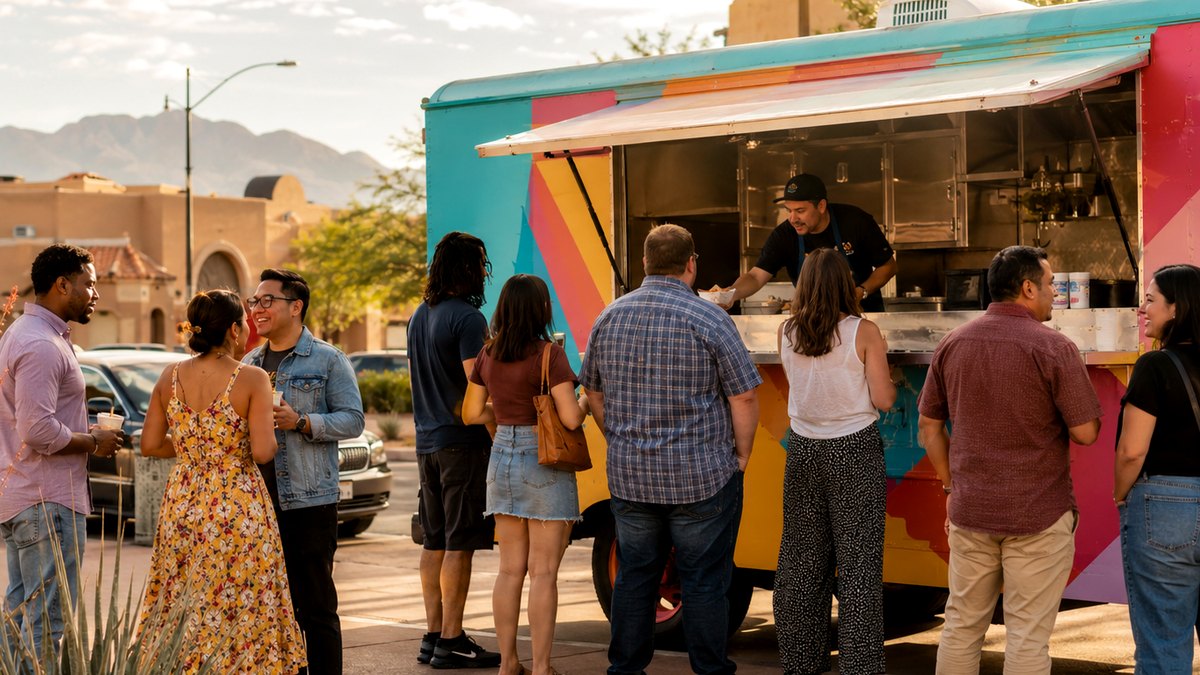 Las Cruces food truck permit planning visual