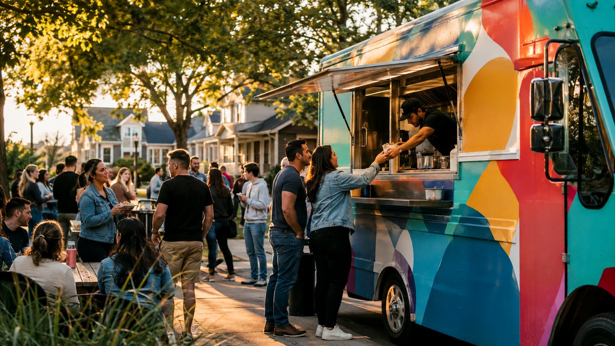 Massapequa Park Ny food truck permit planning visual