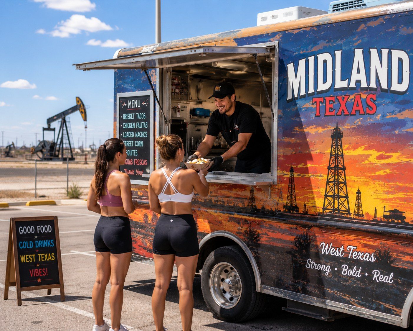 Midland, TX food truck permit guide
