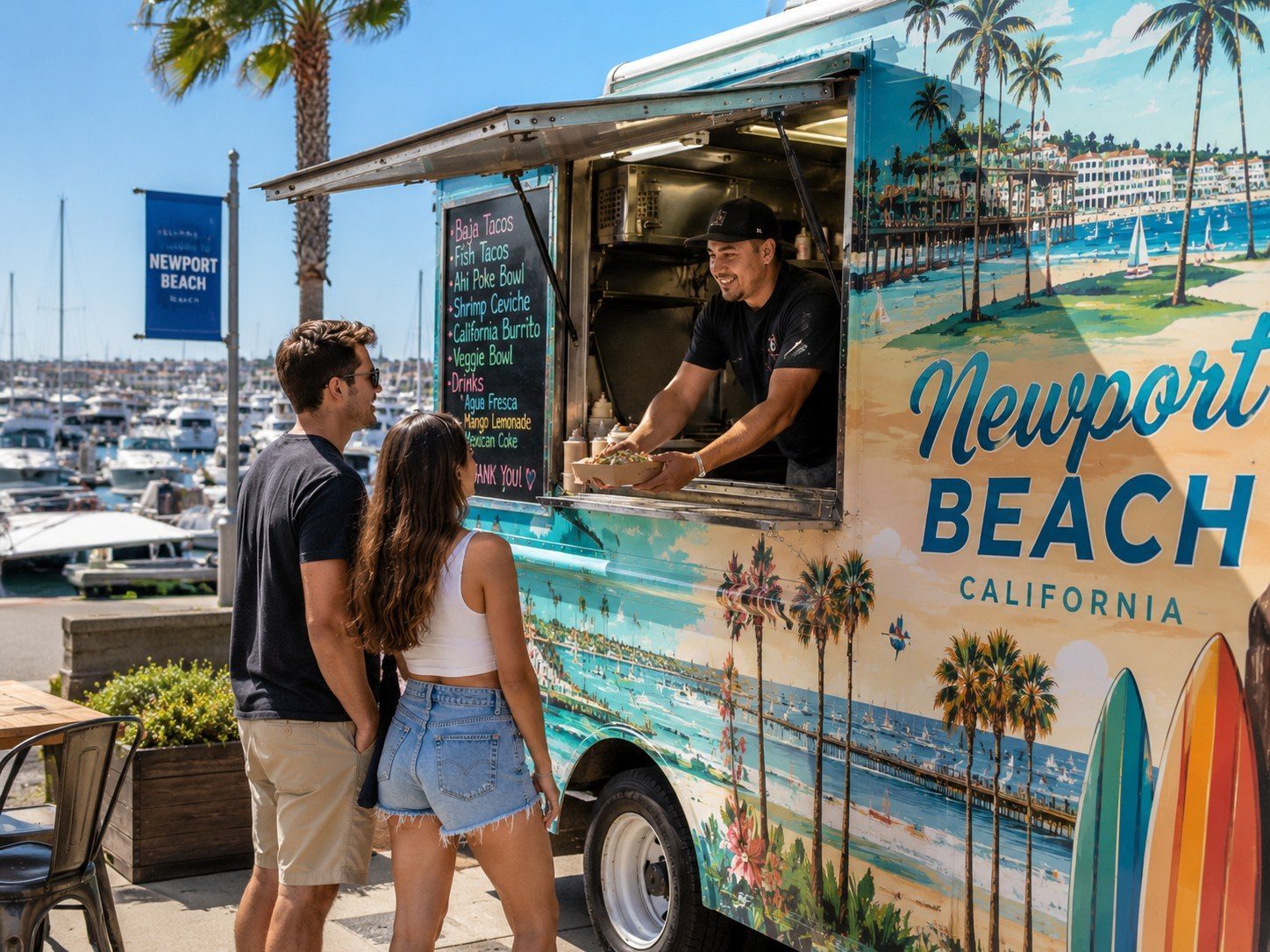 Newport Beach, CA food truck permit guide