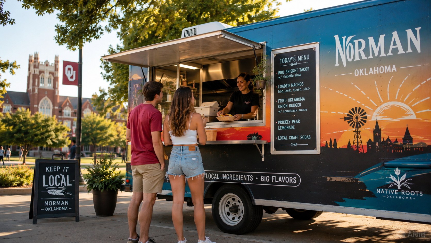Norman, OK food truck permit guide