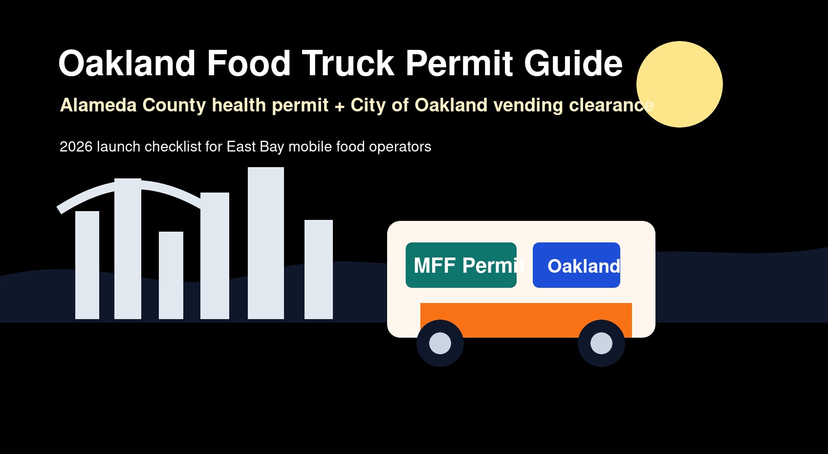 Oakland, CA food truck permit guide