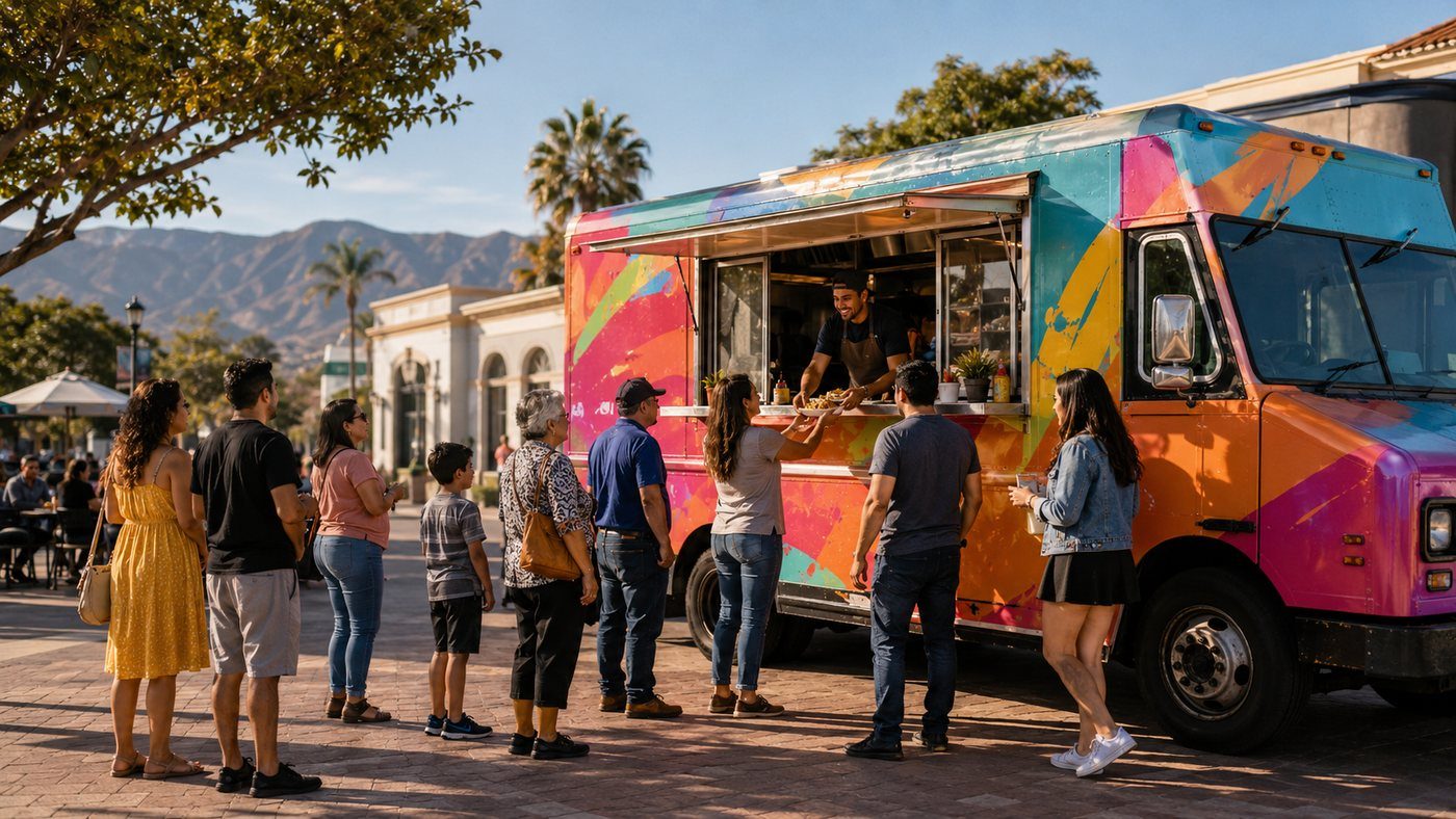 Ontario, CA food truck permit guide