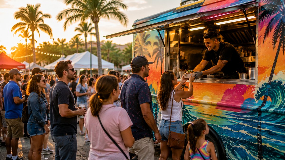 Port St Lucie food truck permit planning visual