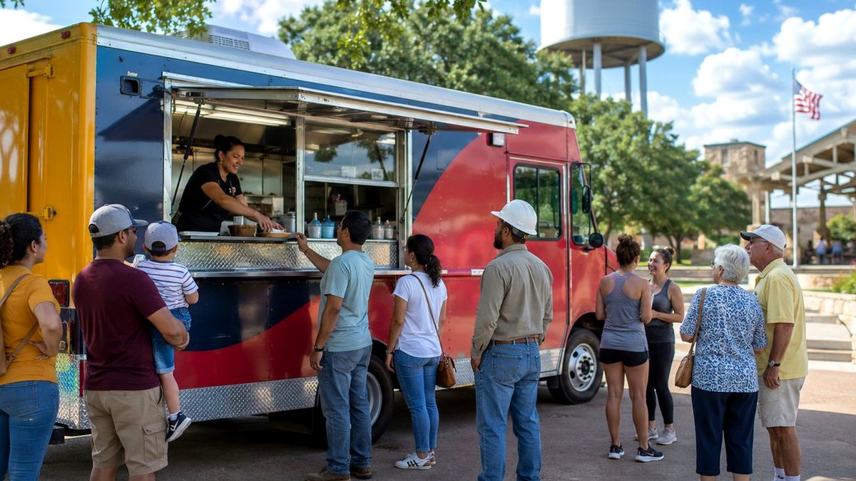Food truck permit planning in San Marcos