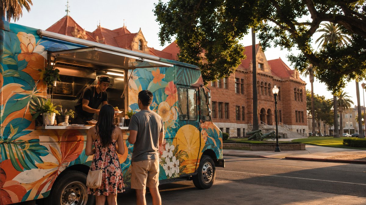 Santa Ana, CA food truck permit guide