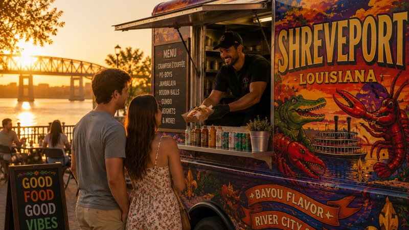 Shreveport food truck permit planning visual