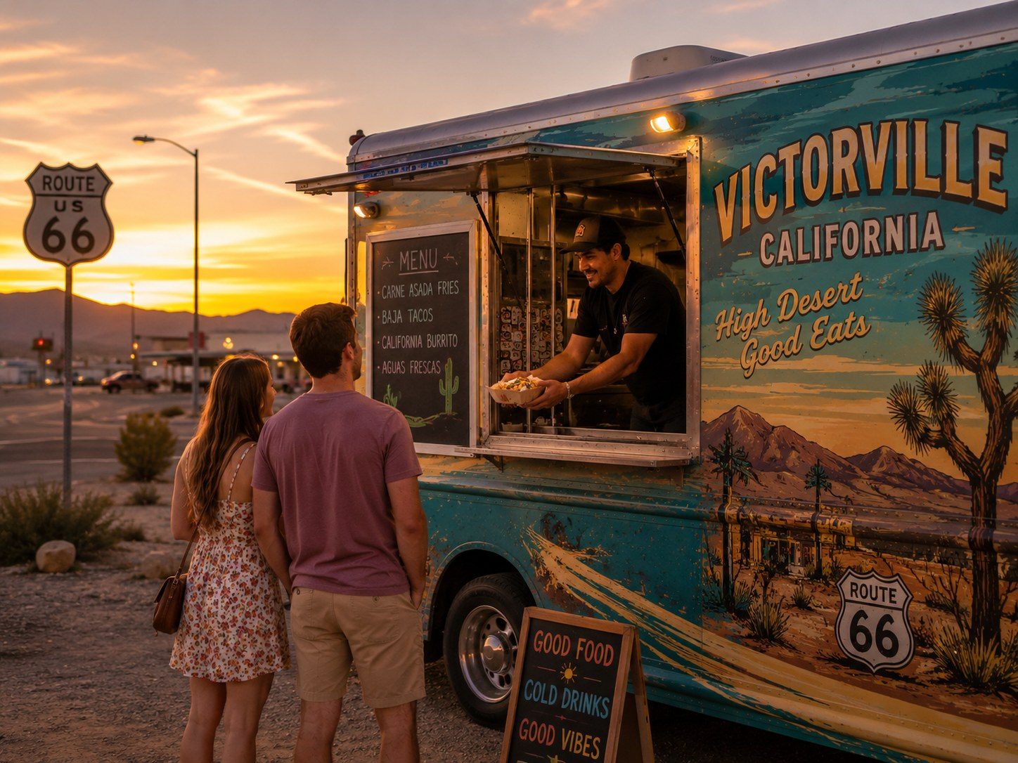 Victorville, CA food truck permit guide