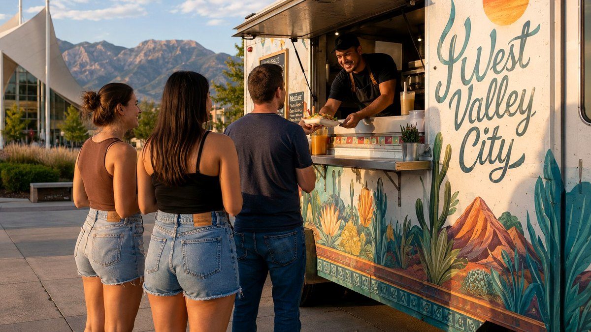 West Valley City food truck permit planning visual