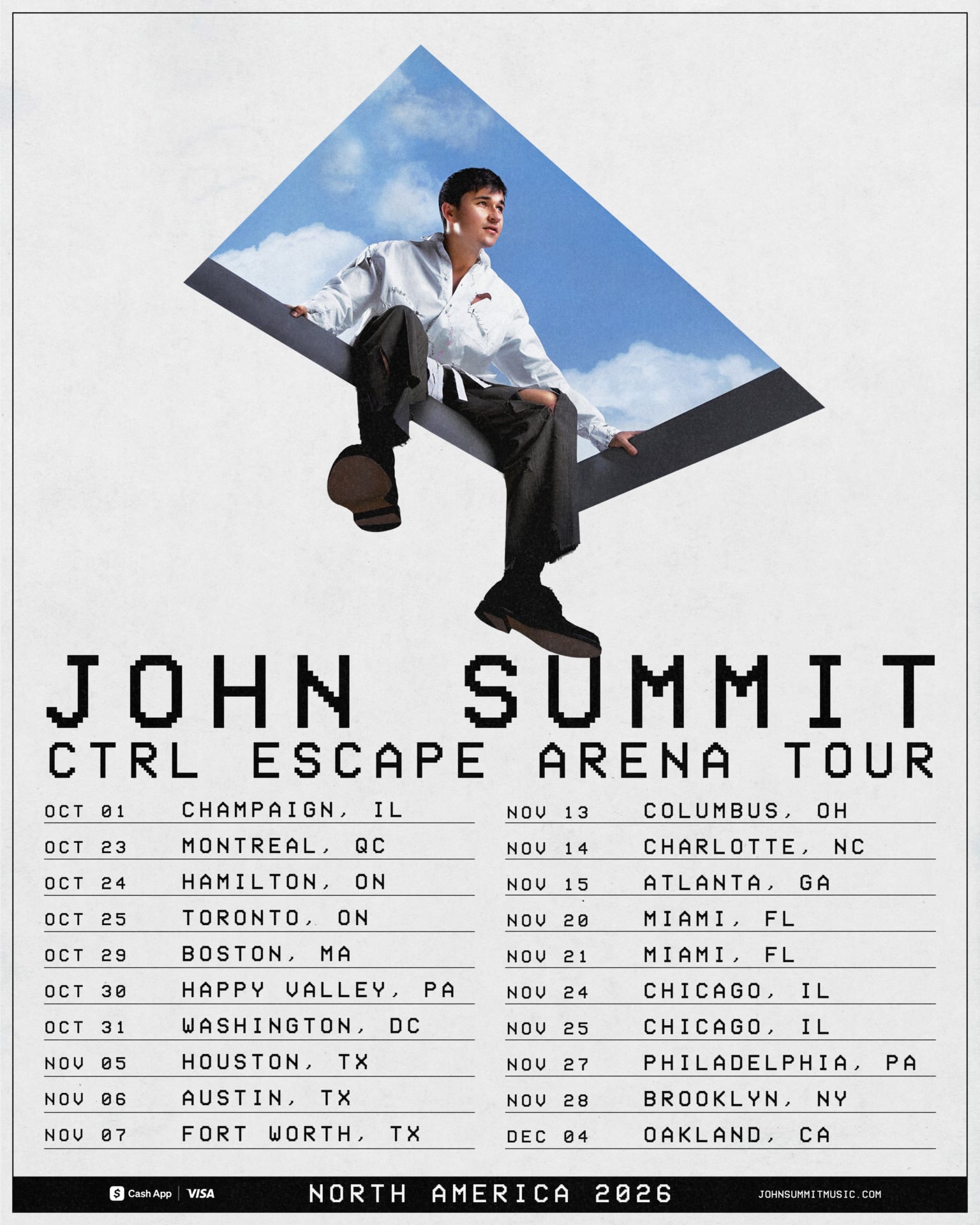 John Summit - CTRL ESCAPE Arena Tour photo in Fort Worth, TX
