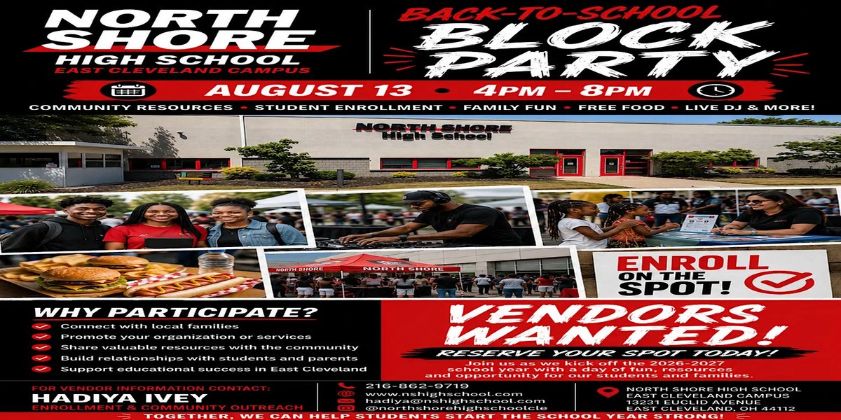 Back-to-School Block Party & Resource Fair (VENDORS NEEDED-FREE)