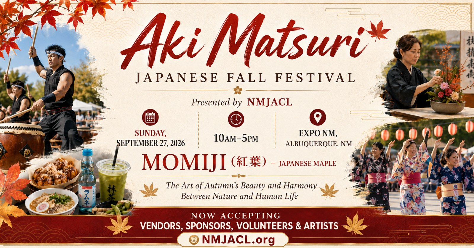 Aki Matsuri 2026 | Japanese Fall Festival in Albuquerque, NM