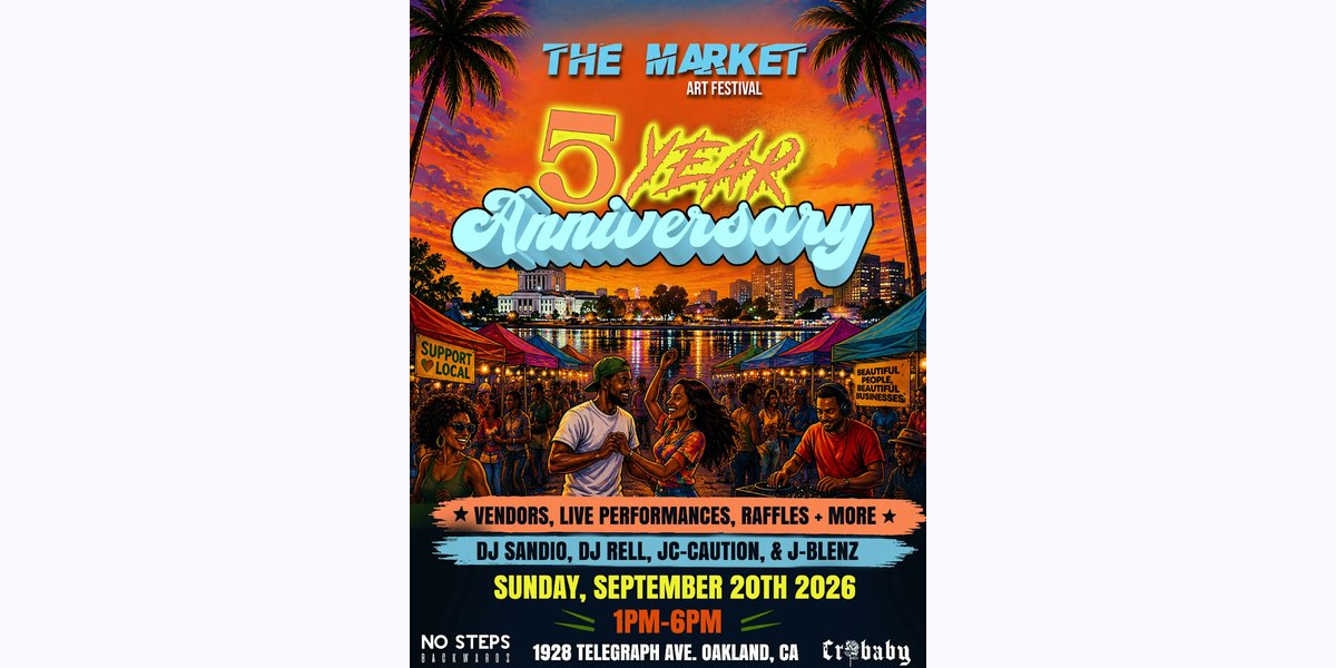 The Market Arts Festival - 5 Year Anniversary!