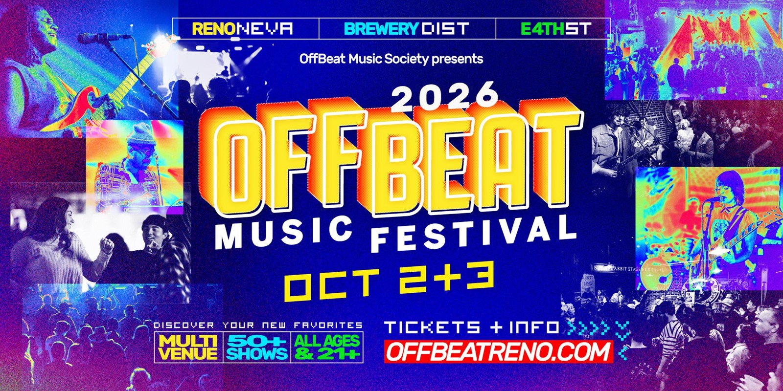 OffBeat Music Festival 2026 photo in Reno, NV, NV