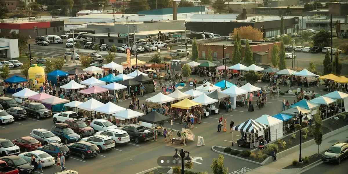 Spokane NIGHT MARKET & Street Fair (Monthly) - Vendor Fair, Music Festival