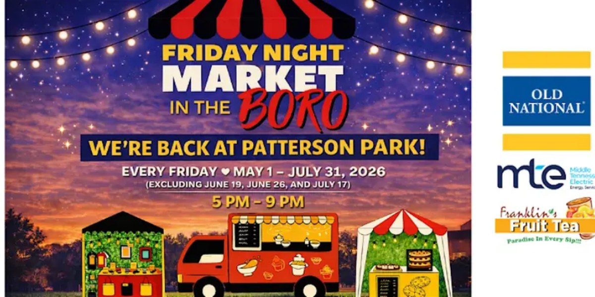 Friday Night Market In The BORO & Food Truck Festival