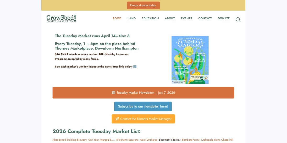 Northampton Winter Farmers' Market