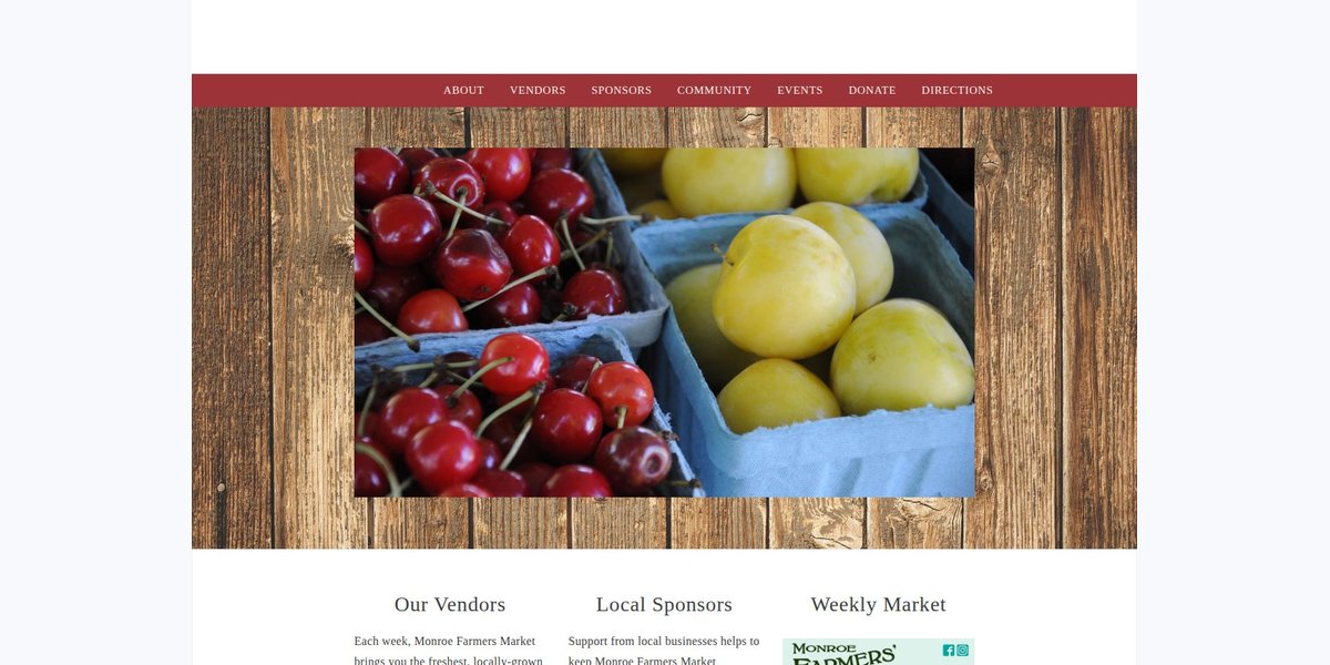 Monroe Farmers' Market