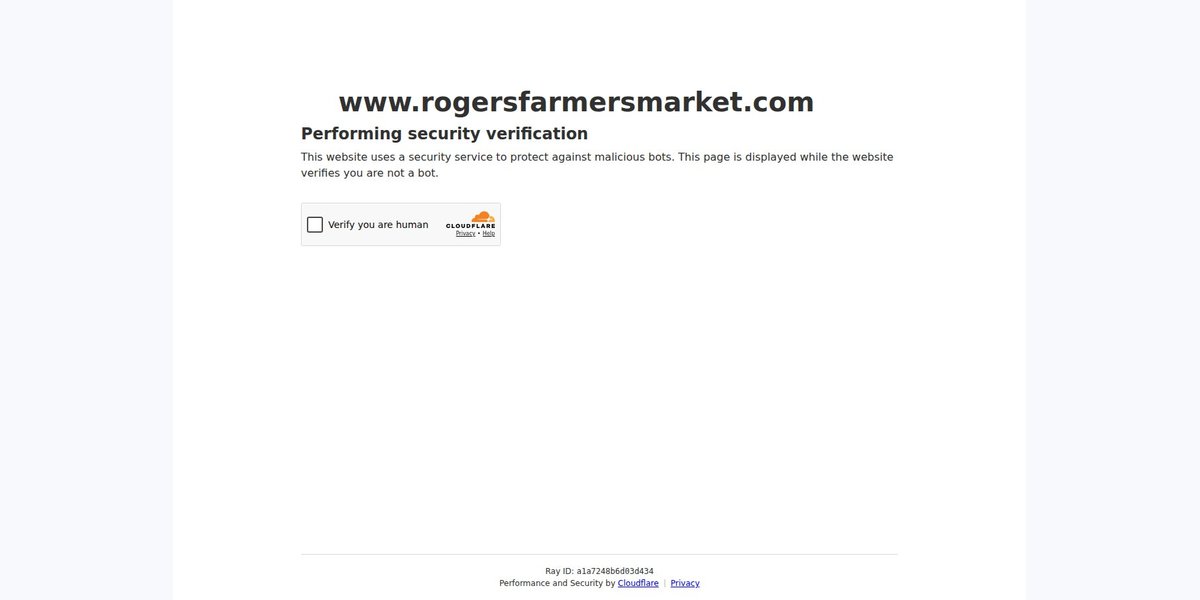 Rogers Farmers Market
