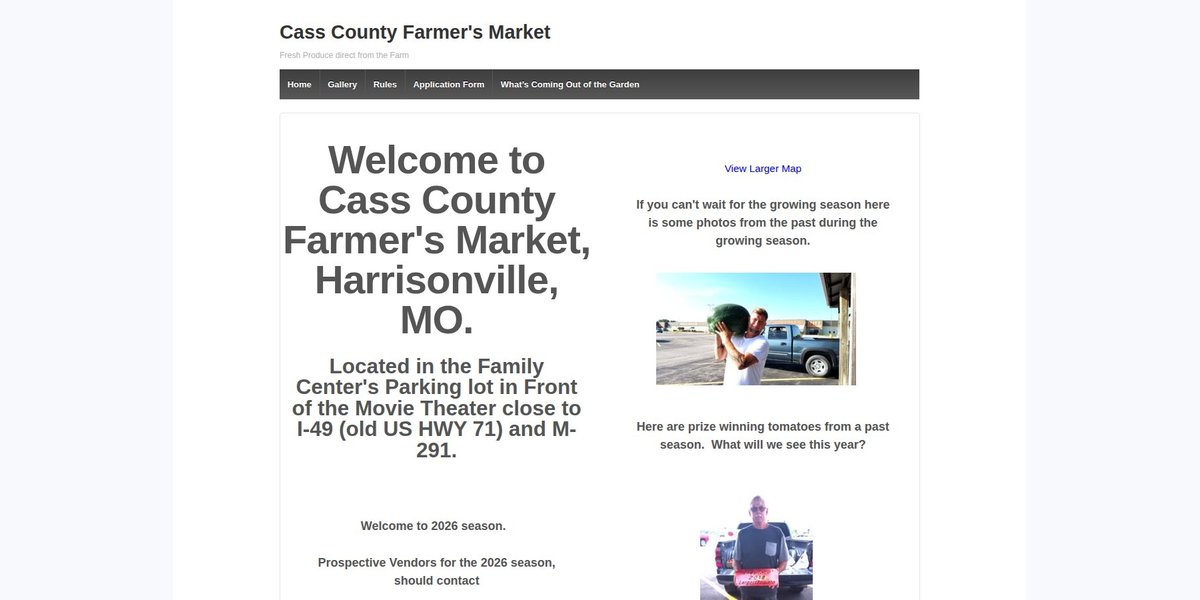 Cass County Farmers' Market