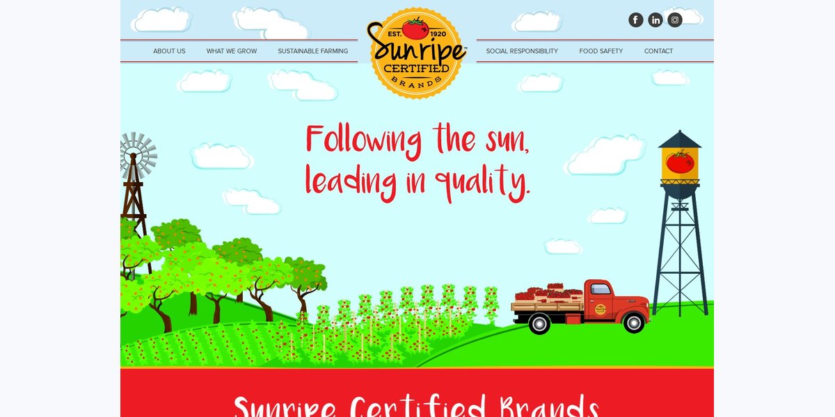 Sunripe Certified Brands - Palmetto Farm Stand
