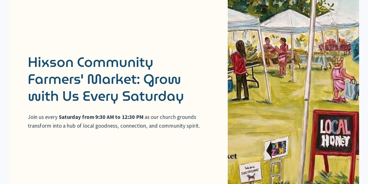 St. Albans Hixson Farmer's Market