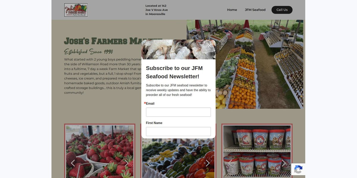 Josh’s Farmers Market