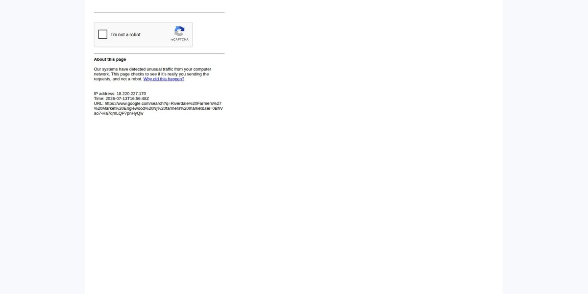 Riverdale Farmers' Market