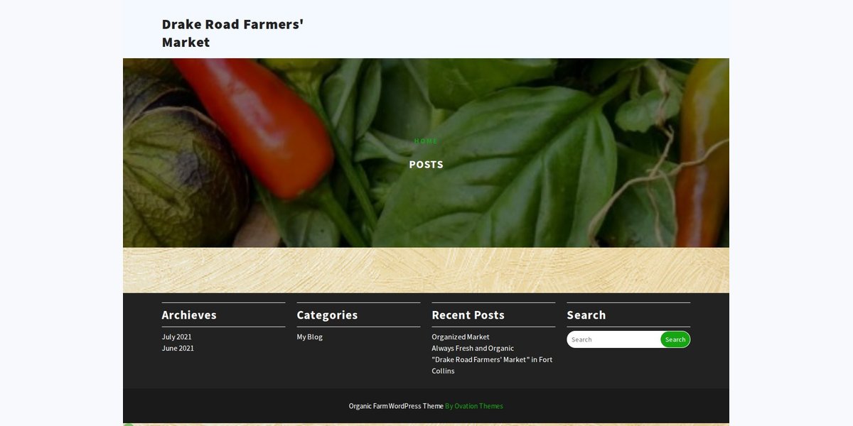 Drake Road Farmers Market