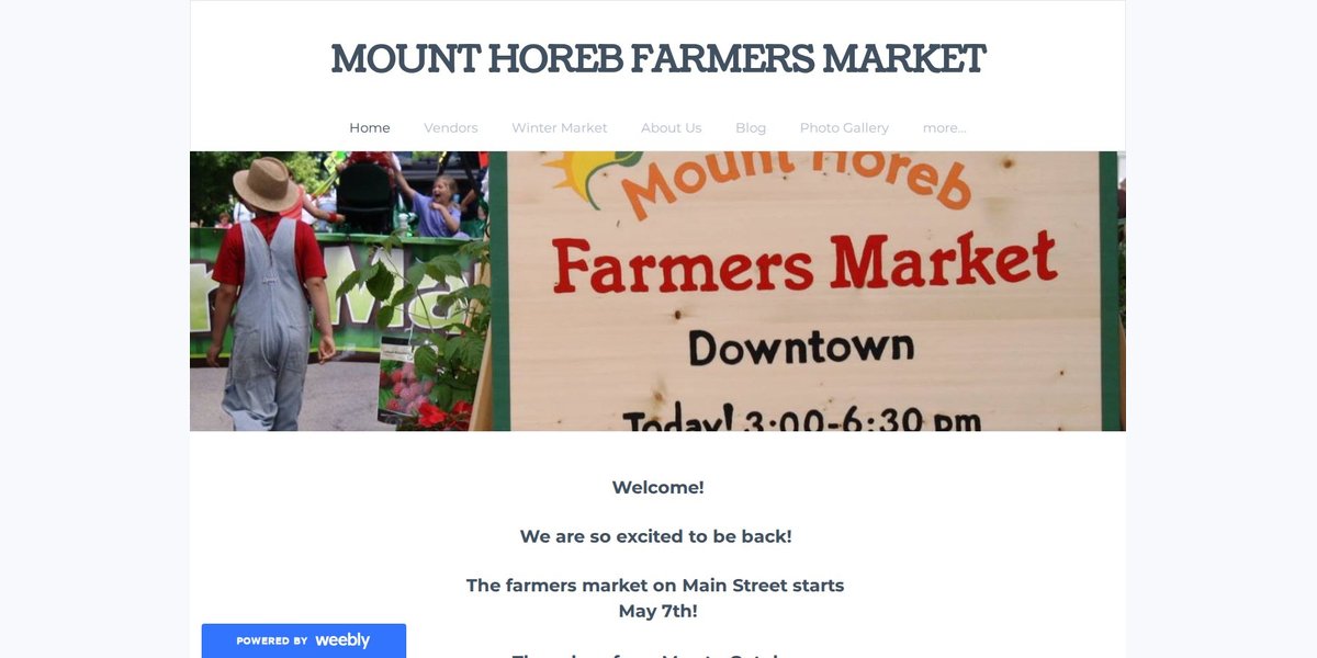 Mount Horeb Farmers' Market