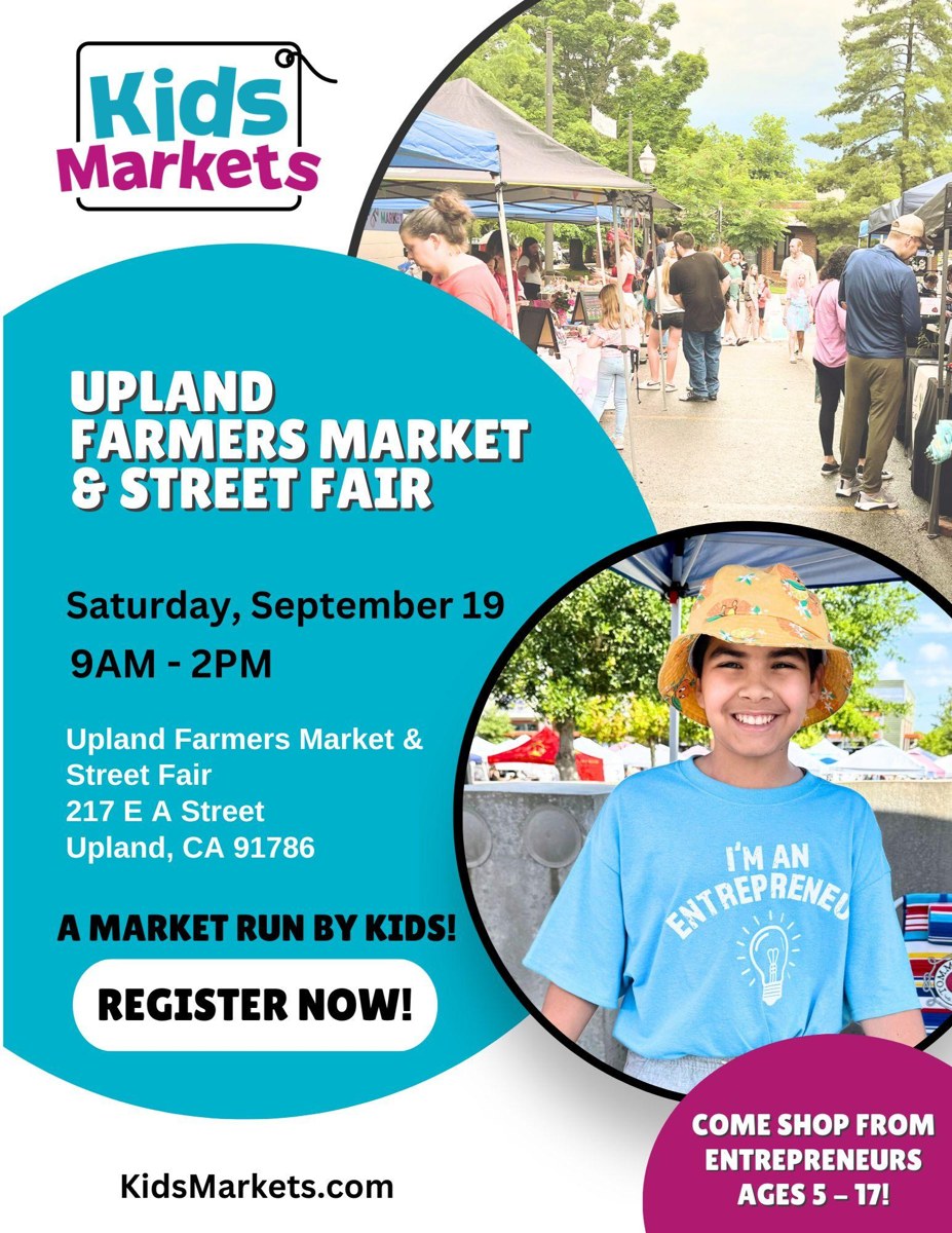 Kids Markets at Upland Farmers Market & Street Fair photo in Upland, CA, CA