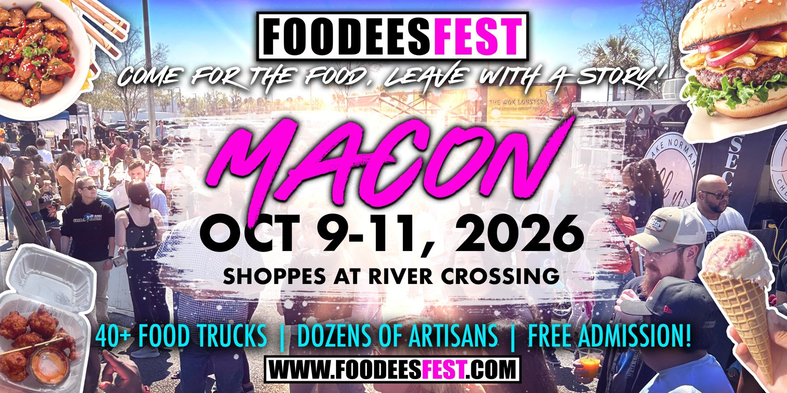 FOODEESFEST Macon, GA (40+ food trucks and craft vendors!) photo in Macon-Bibb County, GA, GA