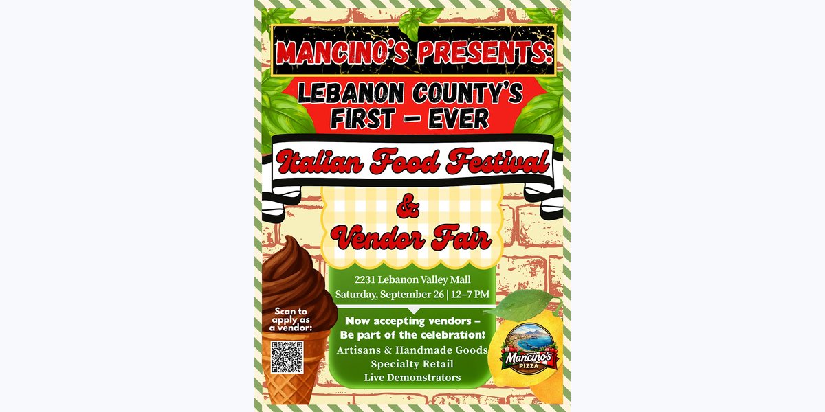 Mancino’s Italian Food Festival & Vendor Fair photo in Lebanon, PA, PA